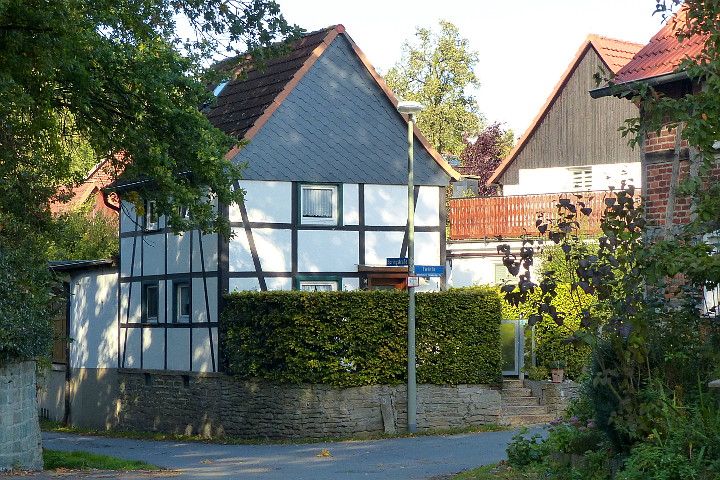 Fachwerkhaus an der Ecke Twiete - Springstraße