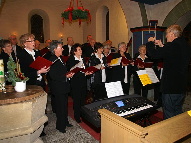Georg Twittenhoff jr. leitet die Chorgemeinschaft Liederkranz Meiningsen