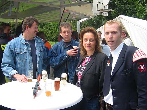 Roland, Michael, Sigrid "Bibi" und Björn
