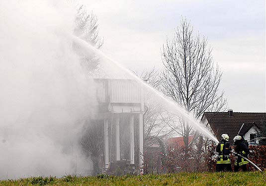 Brandeinsatz in Meiningsen - Foto: Soester Anzeiger