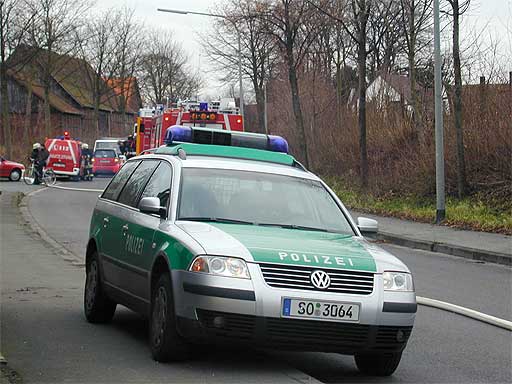 Feuerwehreinsatz in Meiningsen