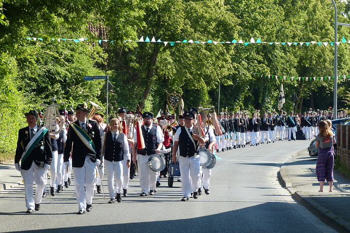 Parade in Meiningsen