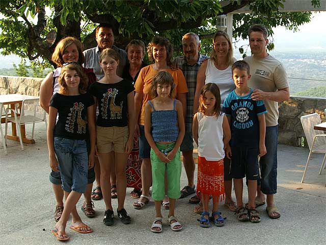 unsere Reisegruppe nach Kroatien