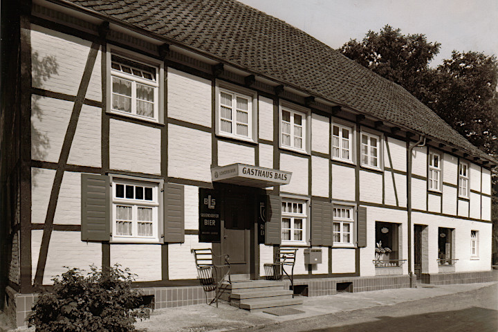 Gastwirtschaft Bals ca. 1976 in Meiningsen
