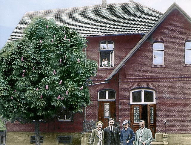 Schulgebäude Meiningsen 1937